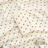 Lençol Tipo Wrap de Gaze para Bebê Camada Dupla 100% Algodão Respirável Manta Swaddle Leve Colcha Desenho Animado para Bebês e Crianças Pequenas