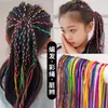 Cuerda de Cabello Trenzada de Colores, Cuerda de Cabello Trenzada Sucia, Cuerda de Cabello para Niñas, Artefacto para el Cabello, Adorno para la Cabeza de Cinta, Cinta de Colores para Niños, Accesorios para el Cabello Femeninos