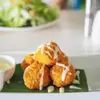 Aderezo para ensaladas, sushi, bolas de arroz, aderezo dulce para ensaladas, crepas para el desayuno, sándwiches, salsa para mojar ensalada de verduras y frutas, condimento