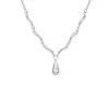 Collar Minimalista de Estilo Fresco con Colgante de Gota de Agua para Mujer, Versátil y Elegante, Nueva Cadena para Clavícula Cadena de Cuello Tendencia
