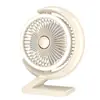 Ventilador de clipe de mesa 6 polegadas ventilador de circulação de ar forte carregamento usb ventilador pequeno portátil iluminação de mesa ventilador elétrico