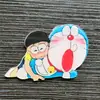 Broche Acrílico Harajuku Lindo Insignia de DoraemonUn Pin Infantil Pegatina para Teléfono DIY Venta al por Mayor