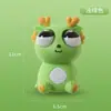 Juguete de moda con ojos saltones, Juguete blando para aliviar el estrés, Muñeco de apretar viral de broma para TikTok