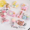 Accesorios Brillantes de Oso, Conejo y Cachorro de Resina para DIY, Dijes para Zapatos, Decoraciones para Zapatos, Pinzas para el Cabello, Accesorios para el Cabello, Decoraciones para Fundas de Teléfono