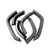 Adecuado para Toyota lc076 modificación de cejas de rueda de coche, cejas de rueda de carrocería ancha, vehículo todoterreno universal decorativo ensanchado
