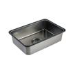Fregadero de acero inoxidable transfronterizo Lavabo central Lavabo pequeño Lavabo individual Lavabo doble Lavabo para lavar verduras Fregadero engrosado Desagüe de lavabo central Lavabo