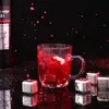 Cubitos de Hielo de Acero Inoxidable 304, Piedras de Hielo Cuadradas para Vino, Bar, Whiskey, Cerveza, Sprite, Artefacto Refrigerante, Enfriamiento Rápido