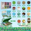 Novo Conjunto Magnético de Blocos Magnéticos Mini Forma Livre Série Floresta Educacional para Crianças