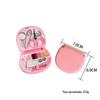 Mini Caixa de Costura Nova Doméstica Estilo Simples Kit de Costura Pequeno Conveniente Conjunto Combinado de Ferramentas de Costura diy