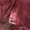 Tecido com Laço, Gaze Fluida Brilhante, Cortinas de Gaze, Tecido de Cetim para Casamento, Malha Decorativa