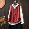 Chaleco de Punto de Algodón con Cuello Envolvente para Mujer, Versión Holgada Grande, Chaleco Cubre Carne, Primavera Casual, Combinación con Todo, Sin Mangas, Chaleco Apilado en la Cintura