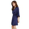 Moda de baño Pijama Bata Kimono de Mujer Boda Dama de honor Boda Cárdigan Fino Maquillaje Señoras Camisón Sexy Seda