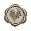 Pegatinas de cera de hoja de eucalipto, 135 colores disponibles, láminas de cera para bodas, sellos para botellas, sellos para sobres, pegatinas de sello de cera para fuego
