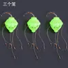 Anzuelo Fluorescente Carpa Cabezona Carpa de Hierba Aparejo de Pesca Jaula Monstruo de Agua Gancho Hebilla Roscada Jaula de Cebo para Carpa Cabezona Carpa de Hierba Mina de Agua Jaula de Cebo Garra de Águila Anzuelo de Explosión Anzuelo de Pesca