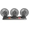 Ventilador de carro 12v ventilador elétrico ajustável multifuncional para carro 24v caminhão grande refrigeração potente suprimentos para carro