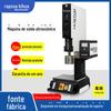 Máquina de Solda Ultrassônica Personalizada Não-Padrão Huatuo Máquina de Solda Automática com Rastreamento de Frequência Abs+Pp Equipamento Inteligente para Solda de Plástico