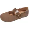 Nuevos Zapatos Planos Mary Jane de Moda Primavera/Verano 2026 para Mujer, Retro Poco Profundos de Doble Uso Casual con Suela Suave Zapatos para Mujer