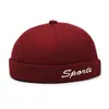 Novo Estilo Chapéu Melão para Primavera e Verão, Chapéu de Proprietário Hip-Hop Estilo Tang Artístico Retrô para Homens e Mulheres, Chapéu de Malandro Estilo Streetwear da Moda, Versátil