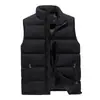Chaleco casual para hombre de talla europea transfronterizo, chaleco cálido de algodón con plumón para otoño e invierno de hombre, suministrado por fabricante de Amazon FBA
