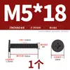 Tornillos de Cabeza Plana Delgada niquelados, de Forma Delgada, de Borde Delgado, Cabeza Plana Grande, Cabeza Plana Negra, Tornillos Phillips, Cabeza Plana M2M3M4M5M6