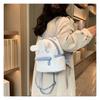 Mochila de Peluche de Dibujos Animados Estilo Japonés Perro Canela Lindo Perro Orejón Jk Bolsa My Melody Lolita Mochila Pequeña para Chica Suave
