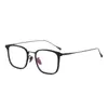2026 Nuevo Modelo Zenyong Marco de Titanio Retro Moda Masculina Marco de Gafas de Titanio Puro Gafas de Alta Calidad Anti-Luz Azul Sin Graduación Ligeras