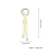 Nueva Serie Miu de Yabin Llavero Colgante de Borla Pura Accesorios para Joyería DIY Colgante para Bolsa Colgante para Zapato Hebilla de Zapato Accesorios para Zapatos