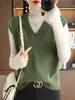 Chaleco sin mangas de punto para mujer, color liso, cuello en V, apilado, holgado, casual, nuevo para primavera y verano, algodón