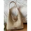 Bolso de Mano Tejido para Mujer 2026 Nuevo Estilo Estilo Perezoso Bolso de Hombro Gran Capacidad Casual para el Trabajo Vacaciones en la Costa Bolso de Axila