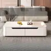 Mesa de centro y mueble de TV de pie, nuevo modelo 2026, moderno y simple, adecuado para salas de estar grandes y pequeñas, completamente ensamblado, gran capacidad