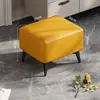 Banqueta para Cambiar Zapatos para Entrada de Casa, Adecuada para Niños, Sofá Suave para Sala de Estar, Asiento Suave para Recibidor, Reposapiés para Vestíbulo, Taburete Bajo para Mesa de Café