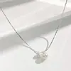 Collar de Perlas de Imitación Redondas Pequeñas para Mujer, Colgante de Perlas de Lujo Ligero de Nicho, Moderno y Fresco, Responde a la Demanda, Cadena para Clavícula