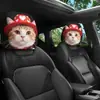 Funda para reposacabezas de coche con diseño de cachorro animal, funda de asiento a prueba de polvo, estilo lindo, almohada de coche, almohada para el cuello