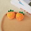 Broche Coelho Cenoura de Pelúcia Fofo Coelho MengMeng Coelho Coelho Branco Acessórios Bolsa Chapéu Roupas Acessórios