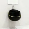 Lavabo Cerámico de Esquina Montado en Pared, Lavabo para Colgar en la Pared para Baño, Lavabo Pequeño para Balcón de Apartamento, Comercio Exterior Transfronterizo