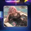 Alfombrilla de ratón de oficina de tamaño mediano, aspecto de alta calidad y suave, modelo para eSports, engrosada y resistente a las manchas, fabricada según planos para juegos, fabricada según planos