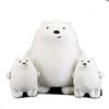 Suministro Directo de Fábrica Traje de Equipo Protector de Esquí para Padres e Hijos Patinaje sobre Ruedas Resistente a Caídas Coderas Cadera Juguete de Peluche Animal Patinaje de Invierno