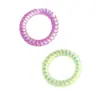 Cordón para Teléfono de Color Frosted AB, Diadema para el Cabello, Goma para el Cabello de Mujer, Diadema de Caramelo Sirena, Accesorios para el Cabello, Anillo de Teléfono de Alta Elasticidad