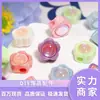 Contas Florais de Strass Aurora Banhadas a Cor Contas Quadradas de Acrílico Contas Soltas Acessórios para Joias Artesanais DIY Materiais DIY Atacado
