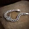 Pulseira Masculina Yuhong Elefante, Joia de Mão Cubana Personalizada Criativa Resistente para Homens, Venda Direta do Fabricante
