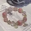 Pulsera de Zorro Espiritual de Cuatro Polos Diseño Estilo Chino Venta al por Mayor Muy Vendida Estilo Antiguo Derivado de Tu Shan Pulsera de Puestos de Mercado Nocturno con Cuentas