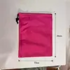 Bolsa de nylon com cordão para acabamento de roupas, bolsa de armazenamento, cordão de poliéster, atacado de fábrica