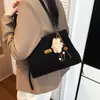 Bolsa de Mão Feminina Minimalista Tendência e Fashion 2026 Primavera Novo Estilo Casual Texturizada Pequena Quadrada Bolsa de Ombro