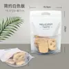 Saco de Embalagem com Zíper para Pão Torrado Bolsa Tote para Assar Saco Auto-Selante com Zíper Fundo Plano Bolsa Selante para Lanches de Comida