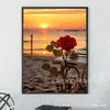 Pintura de Diamantes 5D Más Vendida Transfronteriza, Pegatinas de Pintura de Diamantes de Flores, Pintura Decorativa DIY de Diamantes Completos, Venta Directa de Fábrica, Venta al por Mayor y Dropshipping