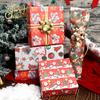 Papel de Regalo Navideño Nuevo para Amazon Transfronterizo Papel Recubierto Doble 70g Caja de Regalo Regalo al por Mayor