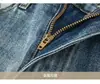 Ropa para Hombre Fengshe / Tendencia Americana Primavera y Otoño 2026 Pantalones Vaqueros Skinny Ligeramente Holgados Pantalones Casuales Estampados para Hombre