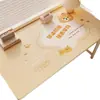 Alfombrilla de escritorio de cuero para proteger los ojos para estudiantes, Alfombrilla de protección de escritorio impermeable y lavable, Alfombrilla de escritorio de escritura de alta gama