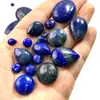 Anillo de Lapis Lázuli Afgano de Venta Caliente en Amazon con Parche Redondo Anillado Multitamaño para Incrustaciones DIY Accesorios de Mesa