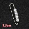 Artefacto para la cintura de los pantalones pasador de cintura broche anti-exposición broche de corsage de alta gama joyería hebilla de broche de perlas